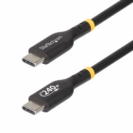 StarTech Cable de Carga USB-C 2m 240W PD EPR Negro