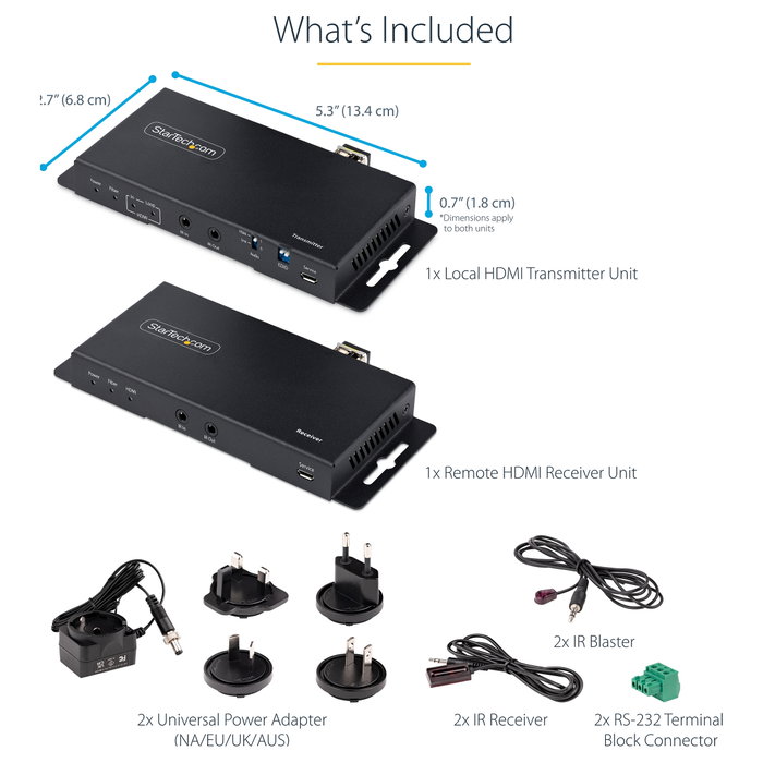 Startech Hub USB C Docking Station 6 en 1 con HDMI, Ethernet, PD - 2 Unidades Startech Hub USB C Docking Station 6 en 1 con HDMI, Ethernet, PD - 2 Unidades