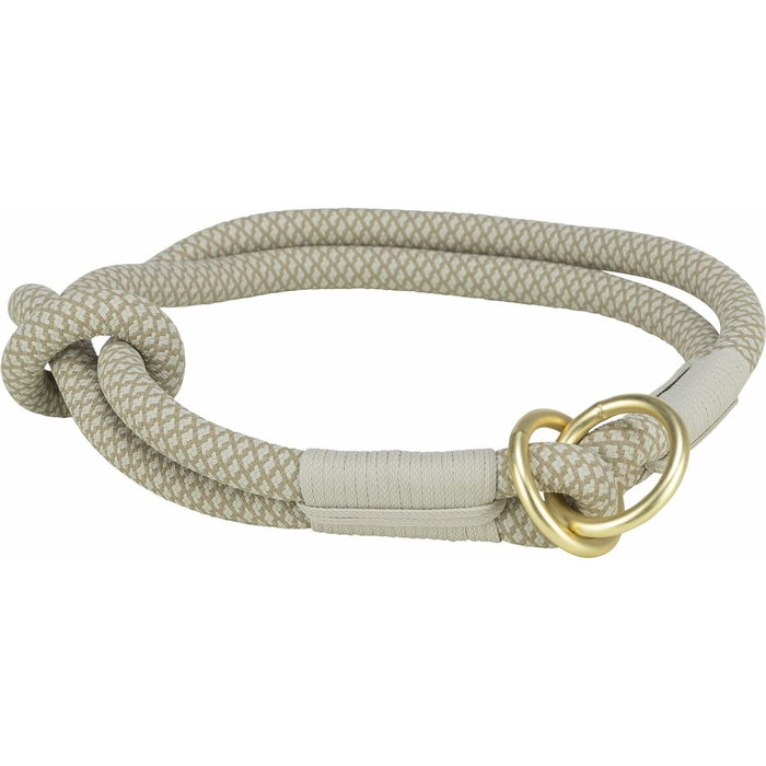 Collar de Adiestramiento para Perros Trixie Soft Rope Gris Gris claro S/M 40 cm Collar de Adiestramiento para Perros Trixie Soft Rope Gris Gris claro S/M 40 cm