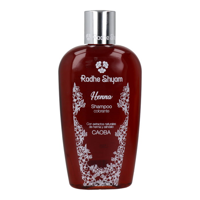 RADHE SHYAM Champú Henna Color Caoba 250 ml RADHE SHYAM Champú Henna Color Caoba 250 ml