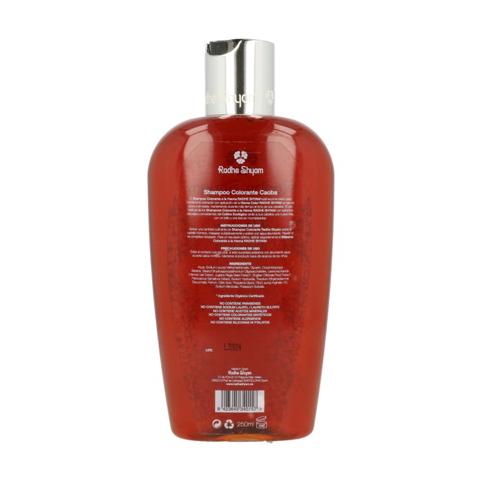 Radhe Shyam Champú Henna Colorante Caoba 250 ml Radhe Shyam Champú Henna Colorante Caoba 250 ml