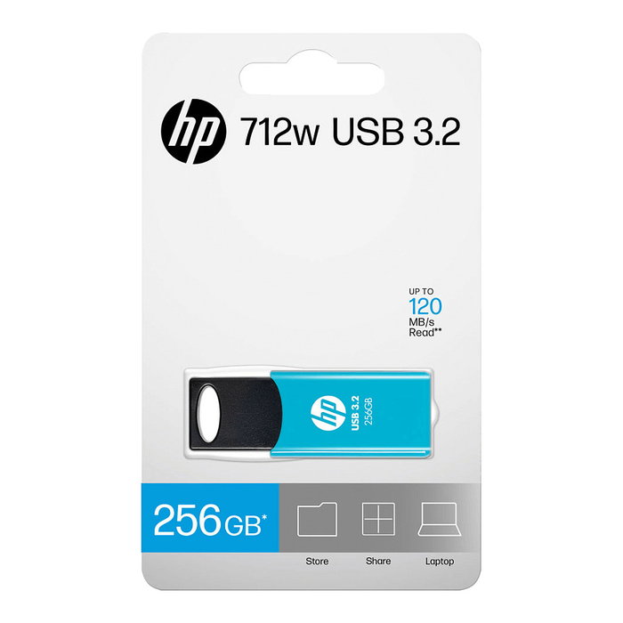 HP 712w Unidad Flash USB 256 GB Azul HP 712w Unidad Flash USB 256 GB Azul