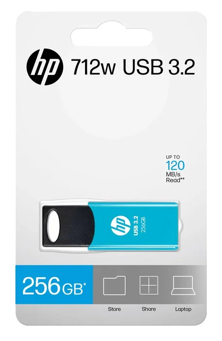 HP 712w Unidad Flash USB 256 GB Azul HP 712w Unidad Flash USB 256 GB Azul