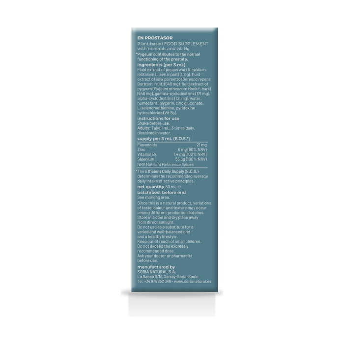 Soria Natural Composor 10 Prostasor Fórmula XXI 50ml Soria Natural Composor 10 Prostasor Fórmula XXI 50ml