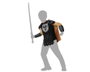 DisfracesExpress Disfraz Rey Medieval para Niño Negro 5-6 Años