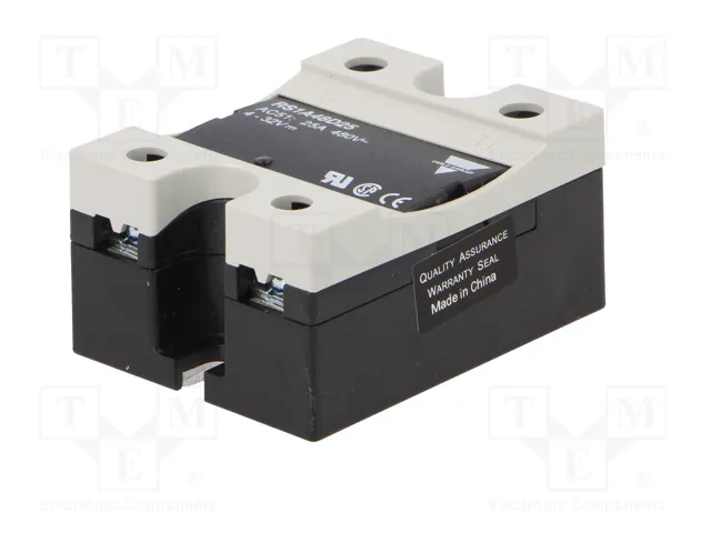 CARLO GAVAZZI RS1A48D25 Relé de semiconductor monofásico 25A 42÷530VAC CARLO GAVAZZI RS1A48D25 Relé de semiconductor monofásico 25A 42÷530VAC