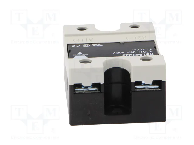 CARLO GAVAZZI RS1A48D25 Relé de semiconductor monofásico 25A 42÷530VAC CARLO GAVAZZI RS1A48D25 Relé de semiconductor monofásico 25A 42÷530VAC