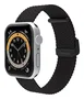 Celly WBANDBRAIDEDBK Banda Trenzada Correa Compatible con Apple Watch 42 mm, 44 mm y 45 mm - Negro