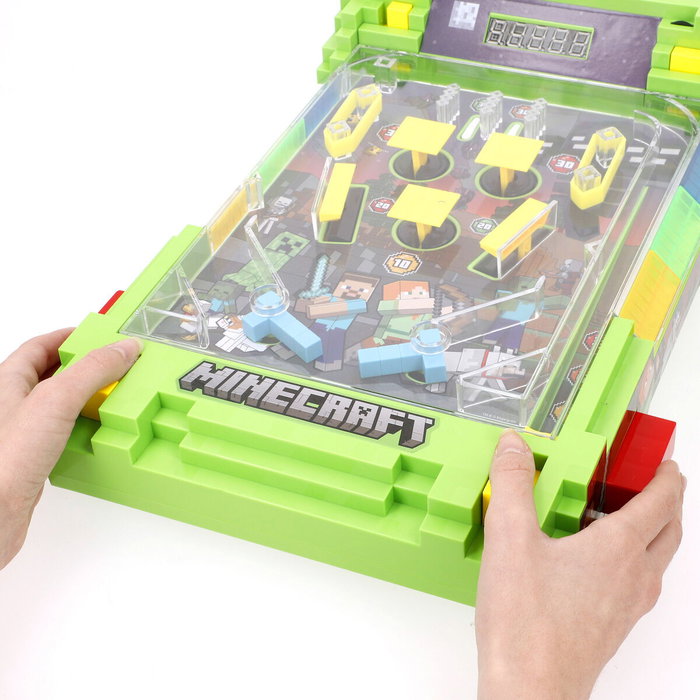 Color Baby Juego Pinball Arcade-Overworld Minecraft 43x95x34 cm Color Baby Juego Pinball Arcade-Overworld Minecraft 43x95x34 cm