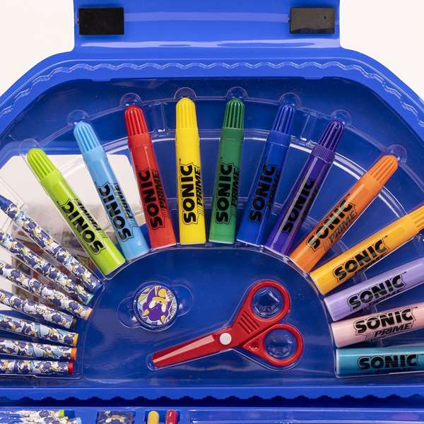 CERDÁ Set de Papelería Sonic Prime de 50 piezas