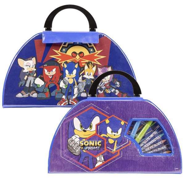 CERDÁ Set de Papelería Sonic Prime de 50 piezas