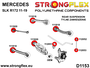 StrongFlex STF112052A Bieleta Bushing Trasero Stabilizer para Mercedes SLK R172 (A1723200089)