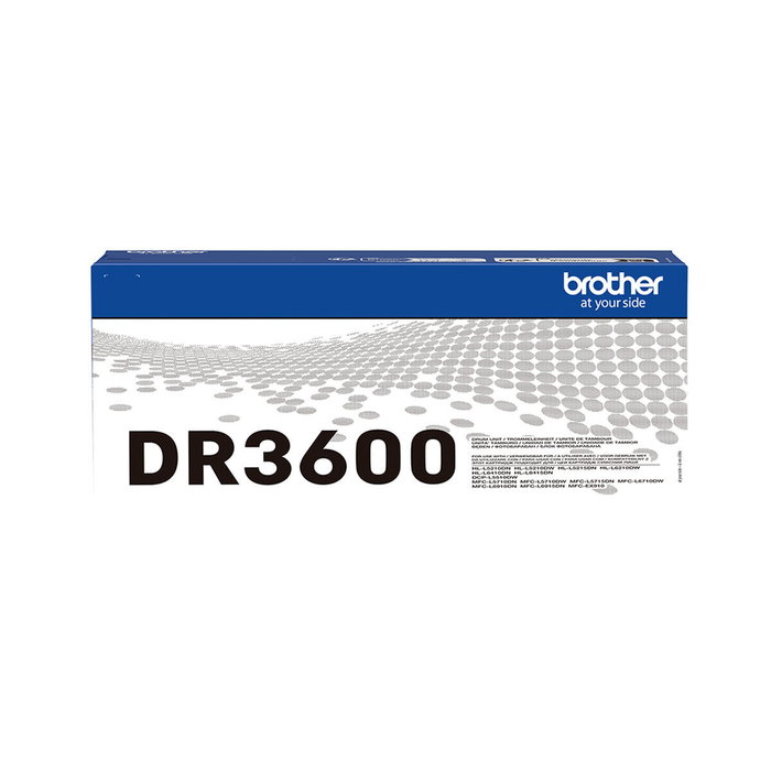 Brother DR-3600 Unidad de tambor negro Brother DR-3600 Unidad de tambor negro