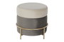 DKD Home Decor Reposapies Marron Dorado 48 x 46 x 48 cm