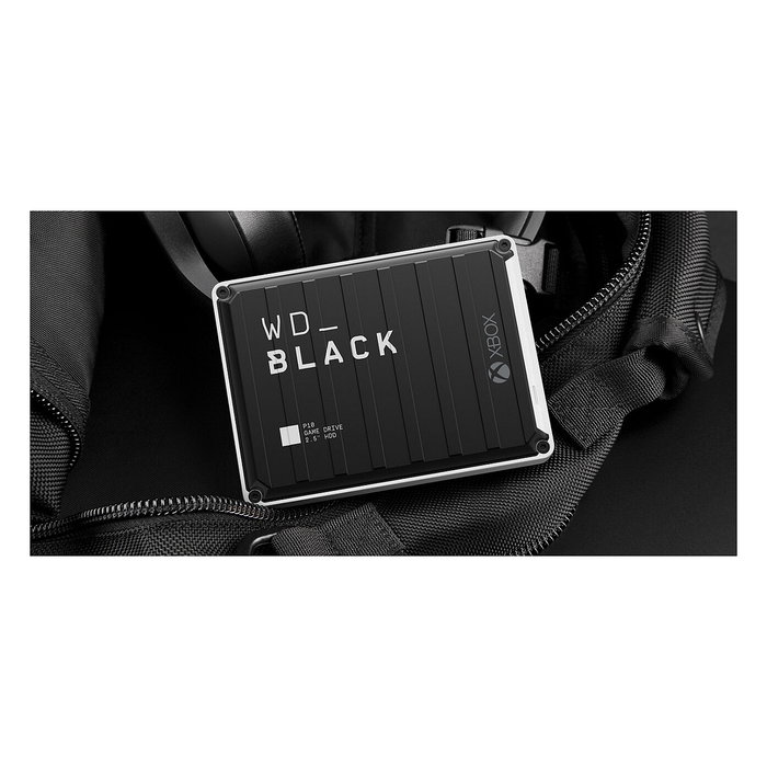 Western Digital WD BLACK P10 Game Drive para Xbox 2TB - Disco Duro Externo Portátil 2.5" USB 3.2, Negro