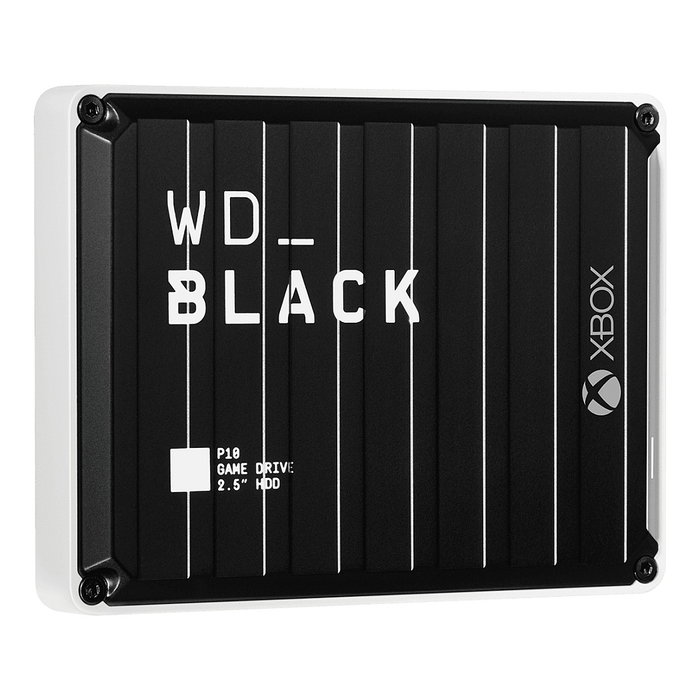 Western Digital WD BLACK P10 Game Drive para Xbox 2TB - Disco Duro Externo Portátil 2.5" USB 3.2, Negro