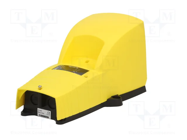 SCHNEIDER ELECTRIC Interruptor de pie amarillo SPST-NO + SPST-NC