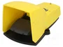 SCHNEIDER ELECTRIC Interruptor de pie amarillo SPST-NO + SPST-NC