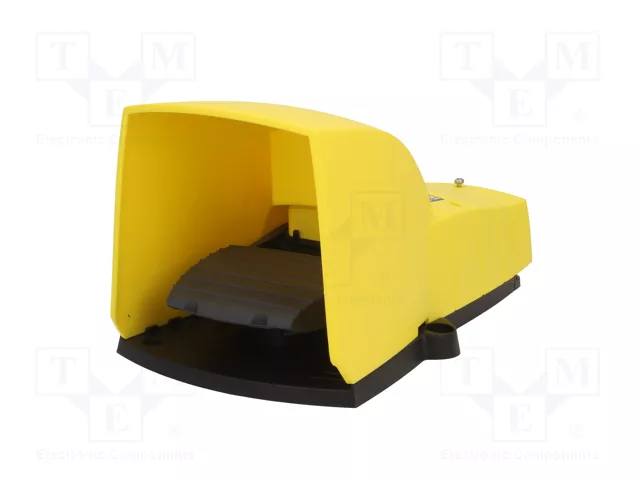 SCHNEIDER ELECTRIC Interruptor de pie amarillo SPST-NO + SPST-NC