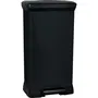 Curver Cubo de Pedales Rectangular - 50 L - Negro