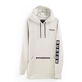 Sudadera sin Capucha Mujer Burton Oak Long Pullover Hoodie Blanco