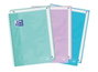 Oxford Europeanbook 1 Touch Cuaderno Espiral A4 80 Hojas Cuadriculado 5x5 Colores Pastel Pack de 3