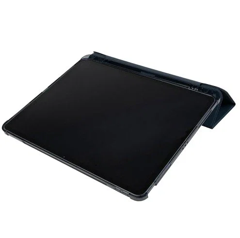 Tucano IPDP13M4ST-BBK Funda Folio para iPad Pro 13" 33 cm (2024) en Gris, Resistente a Golpes y con Modo Espera