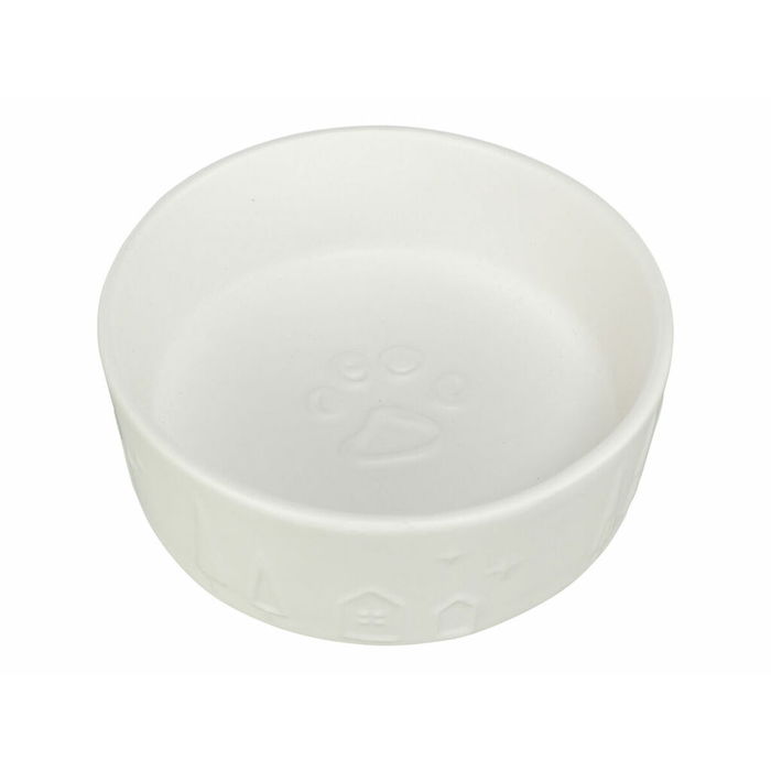 Comedero para Mascotas Trixie Blanco Cerámica 300 ml Navidad