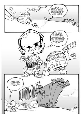 Tebeos Dolmen Editorial S.L. Los Cabezones de las Galaxias