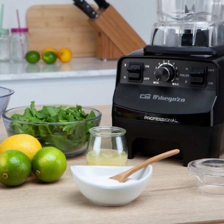 Orbegozo Batidora de Vaso BV 9650 | 1500W, 10 Velocidades, Capacidad 2L, Pica Hielo