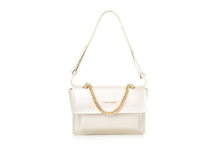 Vince Camuto Sorrento Bandolera Marfil Bolso de Hombro de Piel de Polivinilo Vince Camuto Sorrento Bandolera Marfil Bolso de Hombro de Piel de Polivinilo