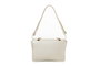 Vince Camuto Sorrento Bandolera Marfil Bolso de Hombro de Piel de Polivinilo
