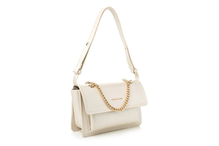 Vince Camuto Sorrento Bandolera Marfil Bolso de Hombro de Piel de Polivinilo Vince Camuto Sorrento Bandolera Marfil Bolso de Hombro de Piel de Polivinilo