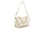 Vince Camuto Sorrento Bandolera Marfil Bolso de Hombro de Piel de Polivinilo