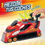 Camion thunder truckt-racers mix ‘n race transporta y lanza coches incluye coche exclusivo. 23x35x12cm