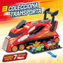 Camion thunder truckt-racers mix ‘n race transporta y lanza coches incluye coche exclusivo. 23x35x12cm