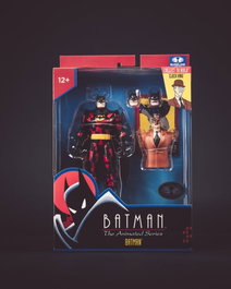 McFarlane Toys Batman: The Animated Series Build-A DC Direct Platinum Edition (Alternate Expressions) 15 cm