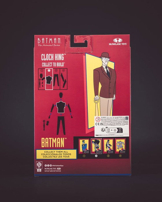 McFarlane Toys Batman: The Animated Series Build-A DC Direct Platinum Edition (Alternate Expressions) 15 cm