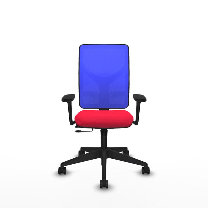 PIQUERAS Y CRESPO Silla de oficina Motilla con mecanismo Sincro/Traslack, Rojo y Azul PIQUERAS Y CRESPO Silla de oficina Motilla con mecanismo Sincro/Traslack, Rojo y Azul