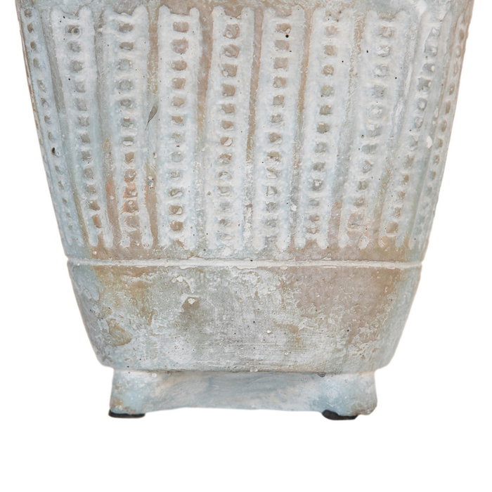 Macetero Cemento Decoración 16,50 X 16,50 X 15,50 cm (Set de 2)