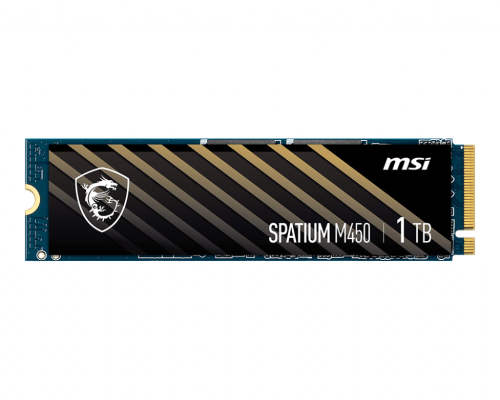 MSI SPATIUM M450 NVMe M.2 1TB PCIe 4.0 MSI SPATIUM M450 NVMe M.2 1TB PCIe 4.0