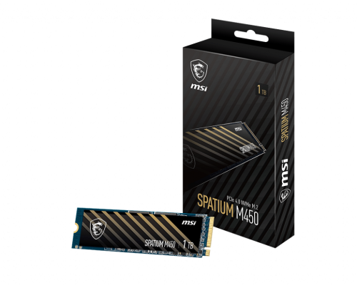 MSI SPATIUM M450 NVMe M.2 1TB PCIe 4.0 MSI SPATIUM M450 NVMe M.2 1TB PCIe 4.0