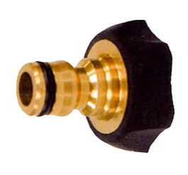 Pluvia Adaptador de Grifo Hembra 1 pulgada Latón/Goma