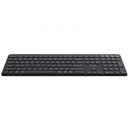 Trust 25635 Teclado Compacto Inalámbrico Bluetooth Multidispositivo Táctil de Tamaño Completo Trust 25635 Teclado Compacto Inalámbrico Bluetooth Multidispositivo Táctil de Tamaño Completo
