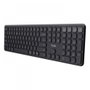Trust Vaiya Teclado Inalámbrico Multidispositivo Negro