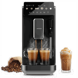 Cecotec Cremmaet Lungo Steam Negra