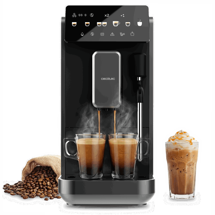 Cecotec Cremmaet Lungo Steam Negra Cecotec Cremmaet Lungo Steam Negra