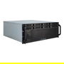 Inter-Tech 4U-4408 Servidor Rack 4U Montaje en Rack Negro Plata