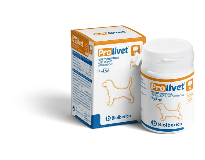 Bioiberica PROLIVET Perros Medianos 30 Comprimidos Palatables Bioiberica PROLIVET Perros Medianos 30 Comprimidos Palatables