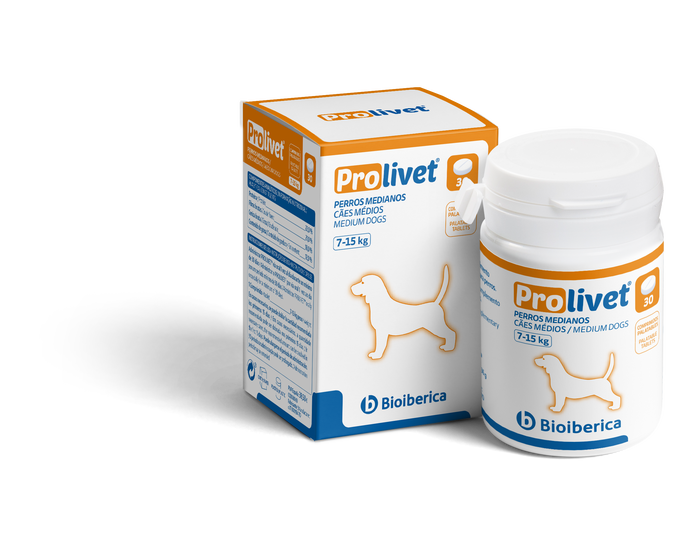 Prolivet Perro Mediano 30 Comprimidos Palatables para Perros